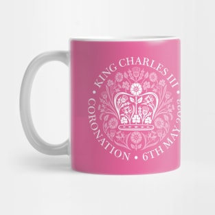 King Charles III Official Coronation Emblem white Mug